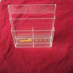 <span class=keywords><strong>Acrylic</strong></span> Brochure chủ 3 Tier Brochure hiển thị đứng rõ ràng giữ Văn Học cao cấp <span class=keywords><strong>acrylic</strong></span> pamphlet chủ đa túi - Product Image 4