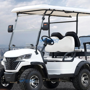 Carro de golf eléctrico de nueva energía para turismo en parques, Jeep de golf vintage chino de alta calidad y bajo precio en venta - Product Image 3