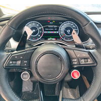 Layar LCD 1920*720p Sistem Linux Speedometer Otomatis untuk Audi A6 C7 A7 Peningkatan Kluster Digital Dashboard