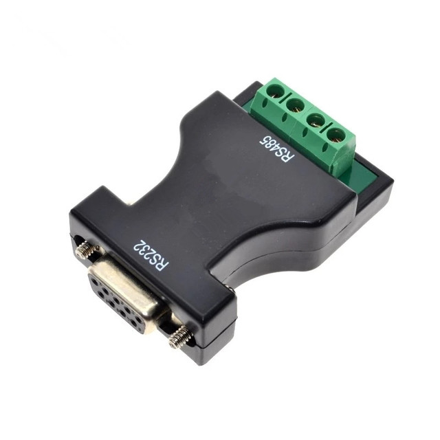 RS-232 RS232 to RS-485 RS485 Interface Serial Adapter Converter NEW.