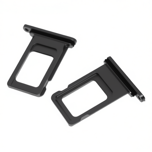 Vassoio porta SIM nero per iPhone 11, ricambio in materiale ABS - Product Image 2