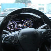 Cluster numérique de 12.3 pouces pour Buick Verano 2015-2022 voiture LCD tableau de bord tableau de bord compteur de vitesse lecteur de cockpit