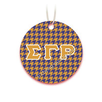 Nouveau désodorisant de voiture ZPB Zeta Phi Beta, design lettres grecques, décoration intérieure de voiture, désodorisant
