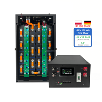Boîtier DIY pour batterie LiFePO4 48V, cellules LFP 16S 280/314/320/334Ah, avec équilibrage actif 2A, empilable, pour énergie solaire, version V3