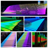 Projecteurs sans fil portables rechargeables pour extérieur, IP65, 360 pixels, RGBWA, contrôle DMX, pour éclairage de scène de club, fête, DJ