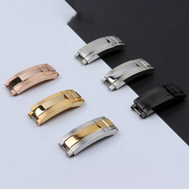 Expansive Folding Buckle Luxury Stainless Clasp for Men Watch Buckle