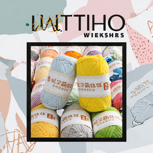 Nouveauté 2025 – Fil à coudre en coton recyclé haute ténacité 4 brins, mélange de fils pour bébé, anti-boulochage 20s, le plus populaire - Product Image 2