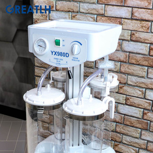مضخة شفط جراحية ، جهاز شفط محمول للطوارئ الطبية ، جهاز تفريغ - Product Image 5