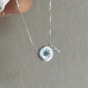 Collier pendentif en argent pur S925, style rétro français, petit diamant en forme de goutte d'eau, design luxueux, pendentifs de haute couture, breloques - Product Image 5