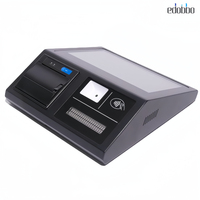 Sistem Terminal POS All-in-One Edobbo 11,6 Inci dengan Intel Core I3/i5/i7 Android & Windows, Fungsi SDK NFC Terintegrasi, untuk Penggunaan Dalam Ruangan