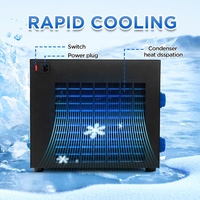 LiGong 1HP refroidisseur bain de glace avec télécommande 1000L refroidisseur d'eau Machine de refroidissement baignoire thérapie refroidisseur 110/220v