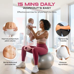 CZFIT - Abrazaderas de Pierna Multifuncionales Ajustables de PP para Entrenamiento Postparto y Fortalecimiento de Músculos del Suelo Pélvico - Product Image 6