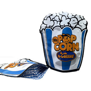 Bolsas de Mylar con Forma de Palomitas de Maíz, Bolsas de Embalaje con Forma Personalizada y Cierre de Cremallera para Sellado Térmico - Product Image 5