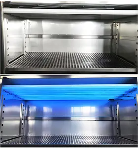 Masaüstü tezgah UV ışık hızlandırılmış yaşlanma ayrışma Test odası fiyat