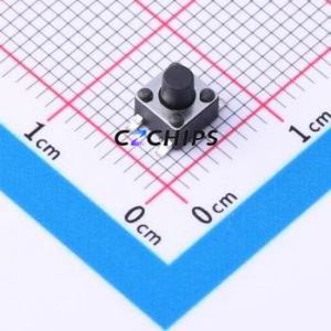 TSC015A05018A02 Tactile Switch SMD-4P,4.5x4.5mm Switch Round Button 1.8N Vertical Mount 4.5mm - Product Image 1