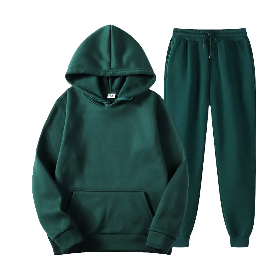 Schlussverkauf bedruckte Kapuzen-Sweatshirts-Sets modisch Herbst Pullover Herren 2-teiliges Set Hoodie Sportbekleidung Sweatpants