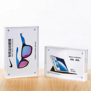 กรอบรูปอะคริลิคสองด้านแบบขอบหยักตั้งโต๊ะได้/กรอบรูปอะคริลิคใสขอบหยัก - Product Image 3