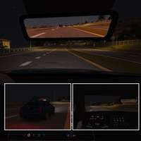 Sinjet rétroviseur Dash Cam large 1080P Auto Cam 8.2 pouces plein écran H8 miroir enregistreur de voiture Stream Media voiture DVR pour Cadillac