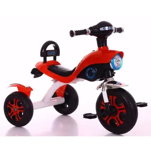 china made new design balance bike pedal kids baby tricycle with light music bicycle other tricycles for kids