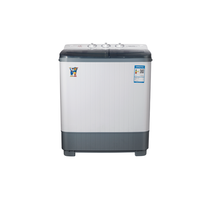 Appareils électroménagers XIAOYA Machine à laver semi-automatique portable de 5 kg pour la maison Électrique Plastique Blanc Hôtel Double cuve