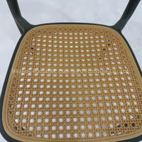 Chaises de bureau empilables en plastique modernes, durables, élégantes et luxueuses pour café, jardin, bistrot, maison et restaurant
