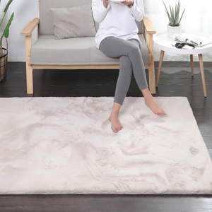Di lusso Ultra Divano poliestere Casa Zona soffici Tappeto del Salotto Del Faux Pelliccia Del Coniglio tappeto - Product Image 2