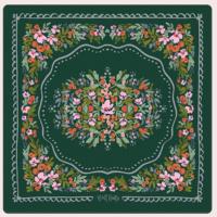 Tapis de mahjong américain en néoprène de luxe, 31,5*31,5 pouces, adapté aux jeux de casino et aux jeux de poker, style portable, en stock