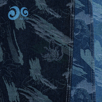 Tissu denim jacquard teint en fil à motifs abstraits H189G-7 texture ardoise pour manteaux tendance garçons, filles, hommes, femmes – En stock