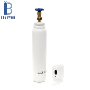 Xi Lanh Thép Nitơ CO2 Argon Công Nghiệp Y Tế <span class=keywords><strong>3L</strong></span> 3.5L 5L 7L 10L 13.4L 15L 20L 40L 50L Với Van Mũi Bò - Product Image 2