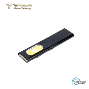 Lampe frontale LED portable, batterie rechargeable, lumière blanche, lampe de poche pour le camping en plein air, corps en plastique, 3W DC 6V - Product Image 2