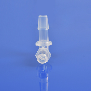 ランゼバーブからおねじ1/4-28UNF M8M10エルボープラスチックコネクタ - Product Image 2