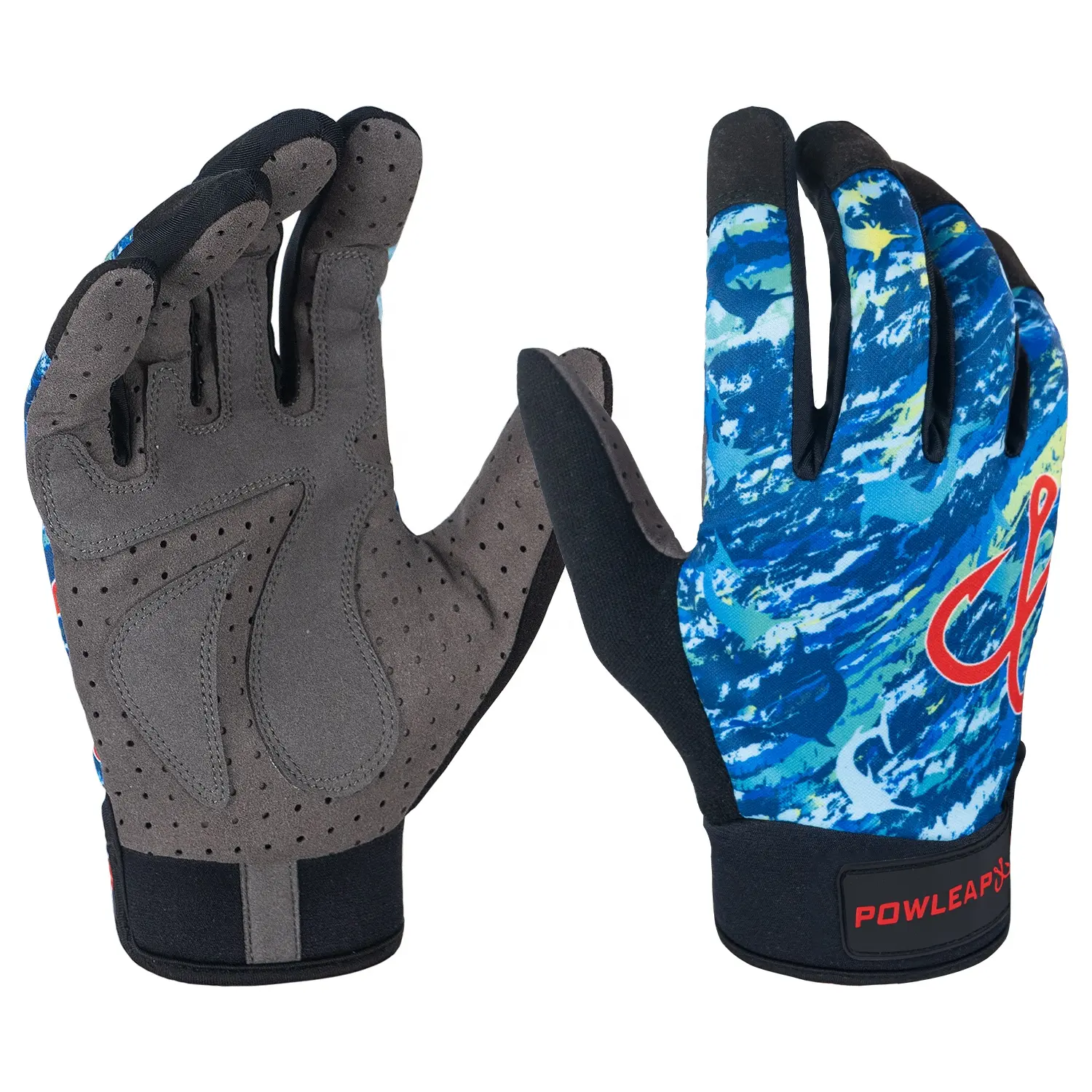 Nouveau stock arrivée gants de pêche portable séchage rapide doigt complet extensible résistant aux coupures gants de pêche
