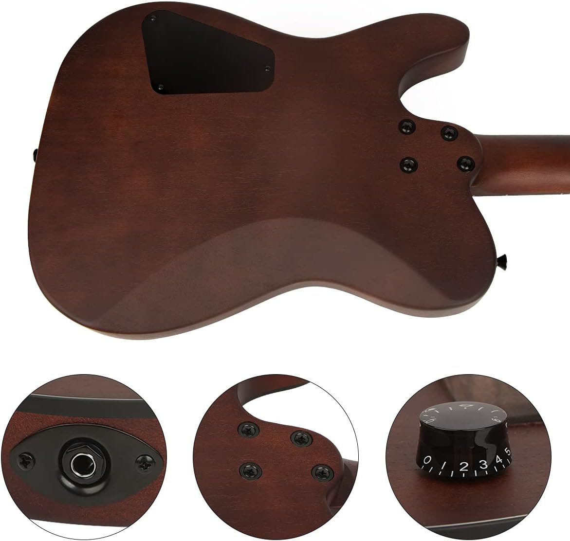D-K7 Bullfighter Electric Guitar - Africa Mahogany & Rosewood