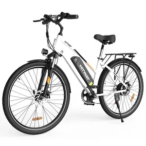 EU UK Vorrat BK27 28 Zoll E-Bike Herren Damen mit herausnehmbarem 36 V 12 Ah-Akku 250 W Motor Elektro-Mountainbike Elektrofahrrad