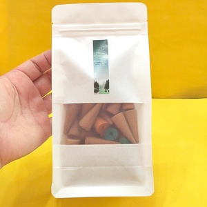 Wholesale Natural <b>Incense</b> <b>Cones</b> Agarwood Wood Long Burning Time Frankincense and Rose Scent Chinese Style Pack - Product Image 2