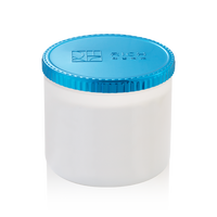 Utilisation matérielle électrophorétique bleue de cachetage de fer et de silicone de pot de bougie de couvercle en métal