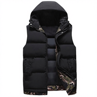 Chaqueta de Trabajo Casual de Invierno con Capucha y Cremallera para Hombre, Talla Grande, Gruesa, Transpirable, Impermeable, Cortavientos, Tela Oxford, 80% Personalizable