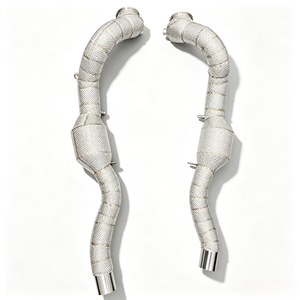 Sistema de Escape de Alto Rendimiento con Colector y Tubo de Bajada para Ferrari Roma 2020-2023 3.9T V8, Instalación Directa, Precio Competitivo de Fábrica - Product Image 4