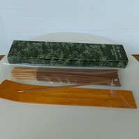 Varillas de Incienso Aromáticas para Interiores DSMR - Aroma Esencial, Fragancia Saludable, Madera Natural y Especias, Varillas Redondas de 23 cm, Uso en Todas las Estaciones
