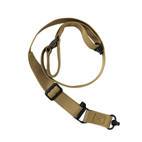 Sangle tactique réglable à deux points pour arme à feu, en nylon durable avec attache rapide QD et mousqueton métallique, corde multi-missions pour la chasse