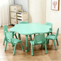 Ensemble table et chaise réglables en hauteur MIXIN pour enfants, mobilier d'activités et d'étude pour maternelle, garderie et salle de jeux