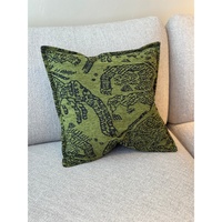 Coussin épais pour siège, lit, hôtel, décoration intérieure, oreiller doux, durable, simple, élégant, en coton et lin, jacquard, abstrait géométrique