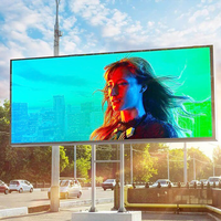 Panneau en aluminium moulé sous pression, grand écran vidéo Led de luxe pour la publicité en plein air, livraison gratuite en chine