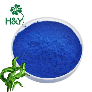 Colorant alimentaire phycocyanine E25 extrait de spiruline bleu poudre de phycocyanine