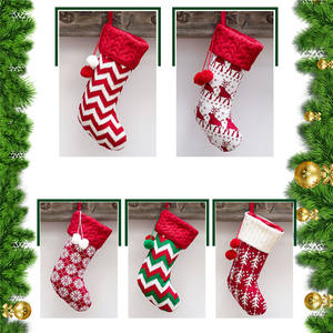हॉट सेलिंग नए साल क्रिसमस के स्टॉकिंग ने उपहार कैंडी बैग क्रिसमस की ईव सजावट - Product Image 3