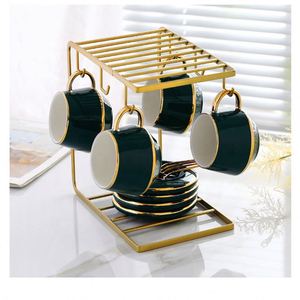 Professional Manufacturer Competitive Price Coffee Table Ethiopian <b>Set</b> Enamel Coffee <b>Set</b> Decoration Ceramic Box Vintage Brown - Product Image 4