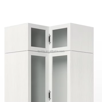 Armoire d'angle multifonctionnelle moderne en forme de L à angle droit pour la maison chambre à coucher salon hôtels centres commerciaux meubles de maison polyvalents