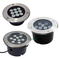 Éclairage encastré au sol IP65 IP66 IP67 pour allée, 3W 7W 15W 24W 60W, lampes LED enterrées RGB RGBW, dernières lampes décoratives
