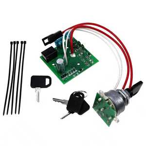 Am131841 Ignition <b>Switch</b> For John Deere Tractors One <b>Touch</b> Start With Key And Wiring Harness - Product Image 3