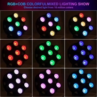 Lámpara de Atmósfera Retro Matrix Light Pro Stage de 7 Ojos RGB COB LED, Control DMX512 de 350W para Discotecas, Estudios y Teatros